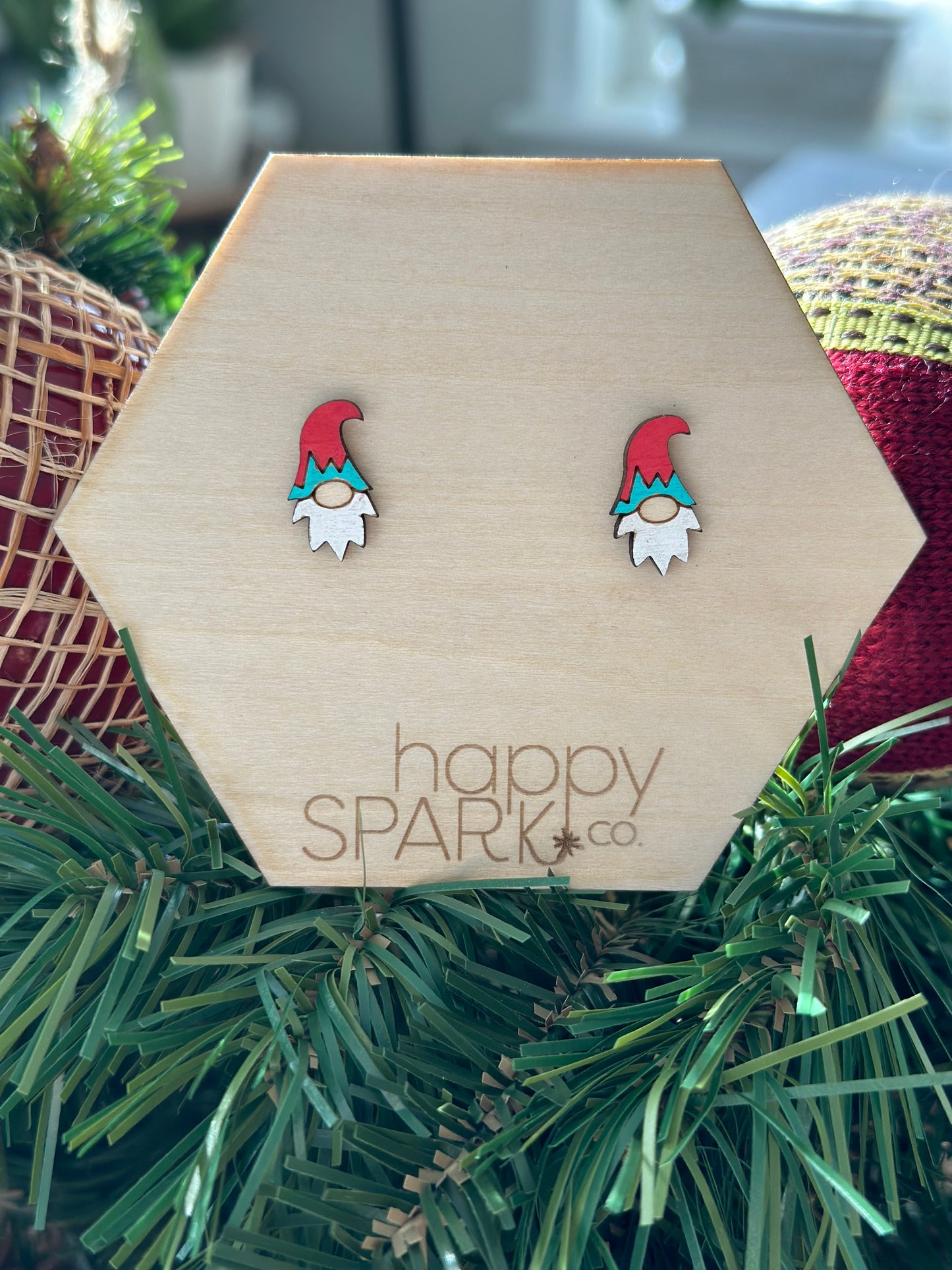 Gnome for the Holidays Stud Earrings