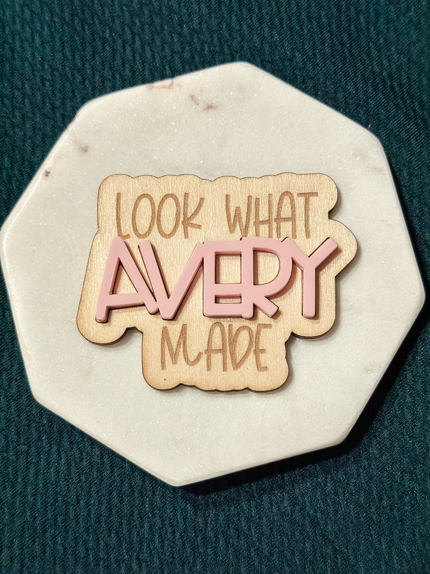 Look What I Made! Customizable Magnet